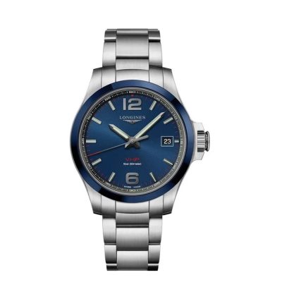 Đồng Hồ Longines Quartz L3.719.4.96.6 41mm Nam